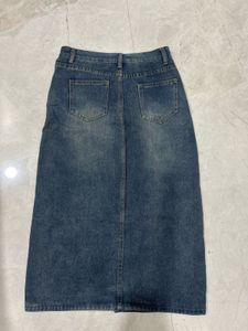 SALE❗️Denim Slit Skirt