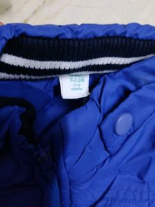 Blue Kids puffer Jacket