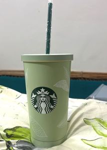 Brand New Starbucks Tumbler With Logo And Straw
