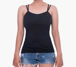 Bershka Very Stylish Black Tank Top
