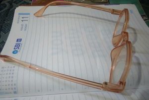 ✨Peach Frame Glasses✨