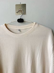Uniqlo Waffle Knit pullover