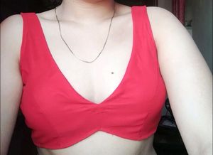 Deep V Neck Backless Blouse