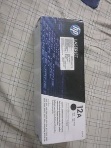 HP Printer Black Toner 12A