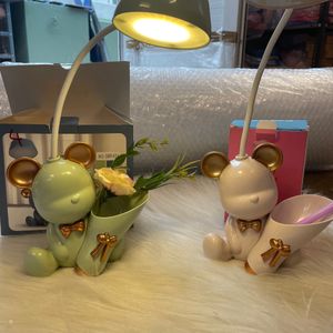 fixed price strictly no coin and swap comments on this will b ignored Beautiful 3 In 1 Lamps With Sharpeners And Pen Stand Attached