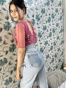 Pyazi Colour Princess Cut Blause