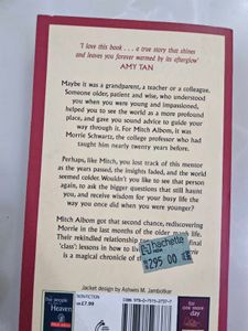 Tuesdays with Morrie by Mitch Albom