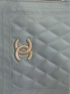 Grey Chain Crossbody Bag