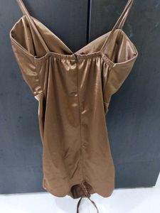 Brown Mini Dress