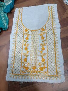 11 Pieces Combo Of Neck Embroidered Patches Rayon