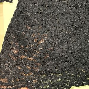 Elegant Black Lace Top