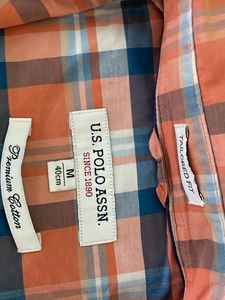 Plaid US Polo Assn. Shirt