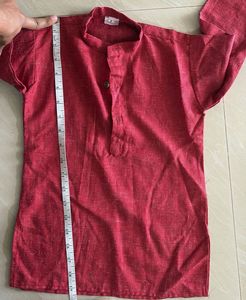 Maroon Kurta - Traditional Style