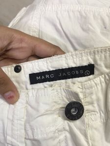 Grunge White Cargos