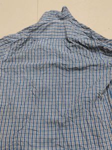 Henry Cotton&#39;s Plaid Shirt - Blue