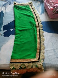 Green Saree