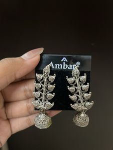 Oxidised Jhumkas.