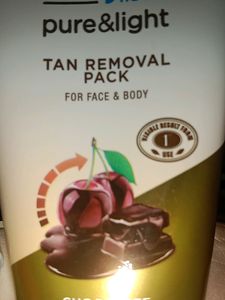 pure&amp;light TAN REMOVAL PACK for Face and Body