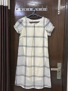 white kid dress