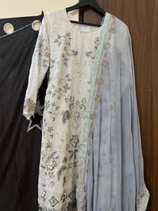 Elegant Embroidered Kurta Set