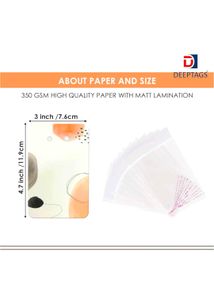Keychain Packing Cards And Polybags(20 Units)
