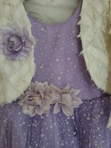 Lavender Dress with Shrug