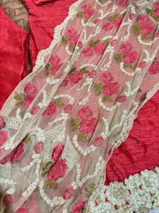 Red Pant Kameez Suit