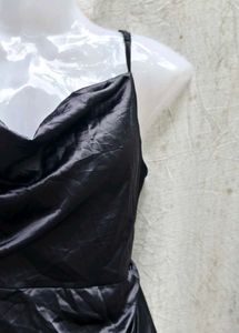 Sleek Black Bodycon Dress