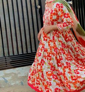 Floral Print Suit
