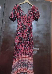 Multi Floral Print Dress For 36 Bust