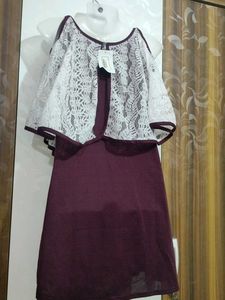 Cute Lace Top Dress