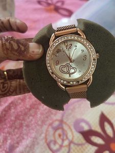 Stylish Rose Gold Watch