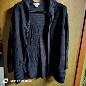 Hooded Knit shrug/Cardigan