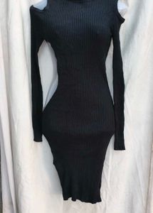 81511. Chic Black Cutout Bodycon Dress