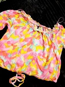 Colorful Tie-Dye Top