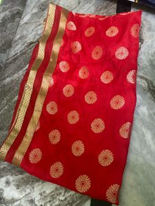 Combo Of Red And Yellow Dupatta