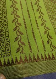 Elegant Beautiful Self Woven Cotton Silk Saree