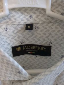 Patterned Button-Down Shirt