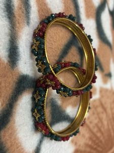 Beaded Bangle Set
