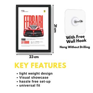 Premium Sports Car Wall Frame | High-Quality Print