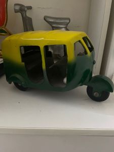 Vintage Metal Toy Rickshaw