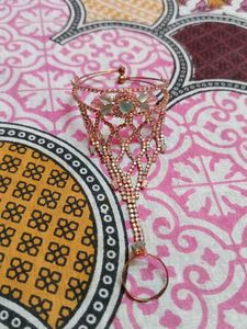 Rhinestone Hand Harness
