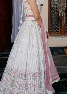 Beautiful Of White Lehenga