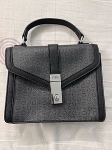 AUTHENTIC Guess Monogram Handheld Bag