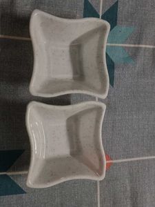 1 Tea Cup And 4 Bowl