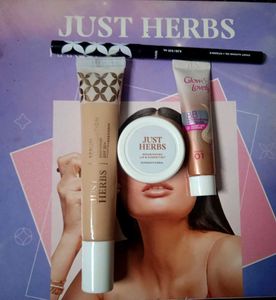 Just Herbs & Glow & Lovely Makeup Bundle