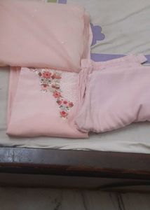 Pink Embroidered Salwar Kameez