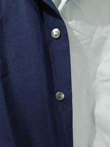 Sky Blue And Navy Top