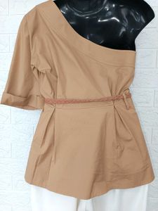 Imported One Shoulder Top