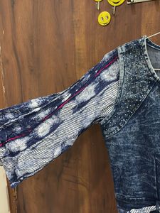 denim dress